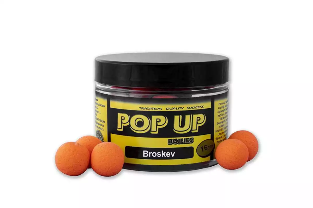 CSV Pop Up - dóza/50 g/16 mm/Broskev Zlevněný