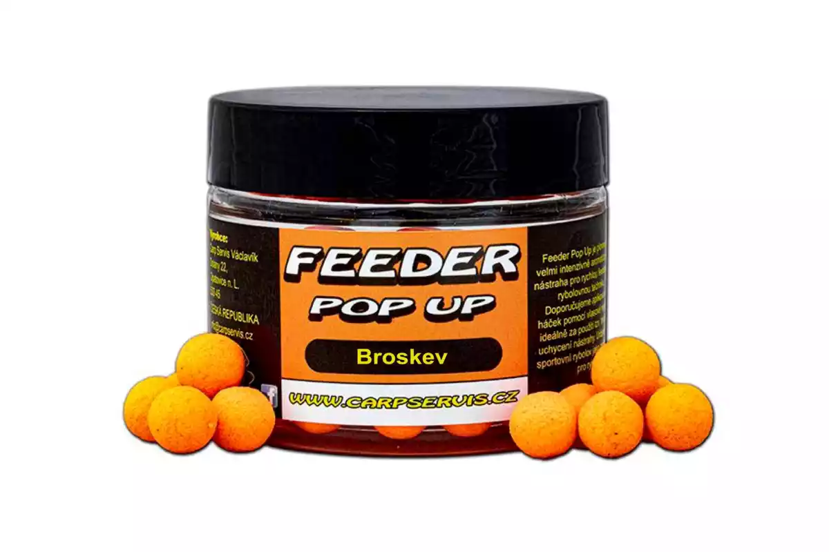 Horká Nabídka CSV Feeder Pop Up - 30 g/9 mm/Broskev