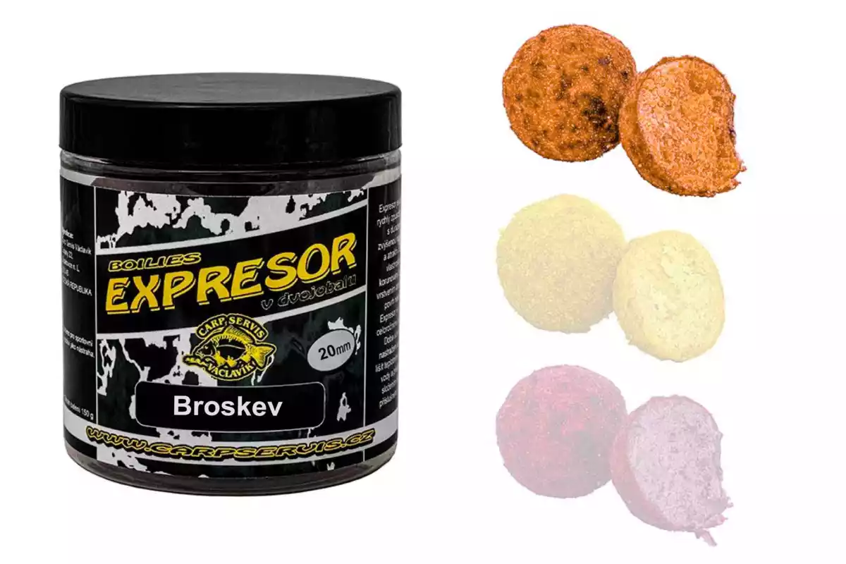 Přímo Od Výrobce CSV Expresor v dvojobalu - 150 g/20 mm/Broskev
