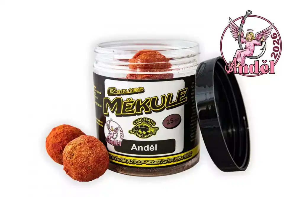 Vrácení Zdarma CSV Boilies Měkule - 140 g/25 mm/Anděl