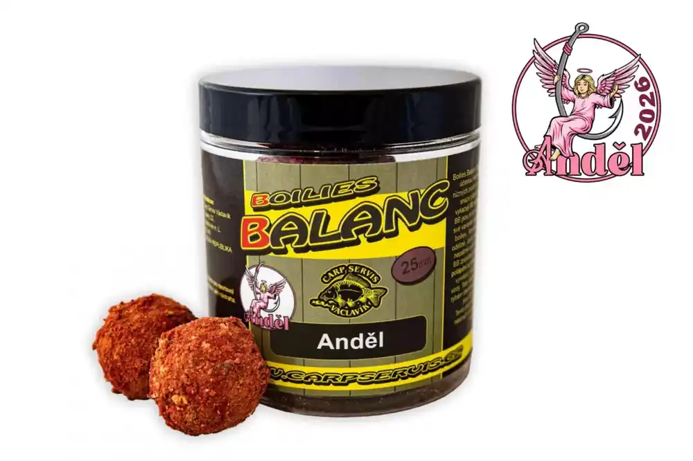 Akce CSV Boilies Balanc - 120 g/25 mm/Anděl