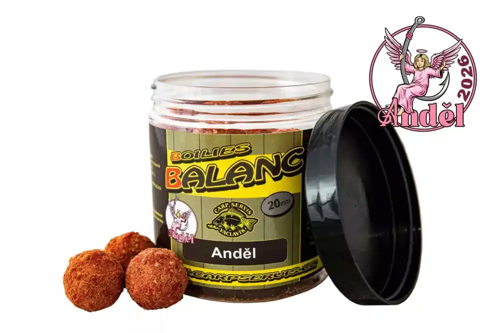 Akce CSV Boilies Balanc - 120 g/20 mm/Anděl