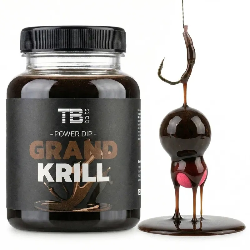 TB Baits Power Dip Grand Krill 150 ml Hit Sezóny