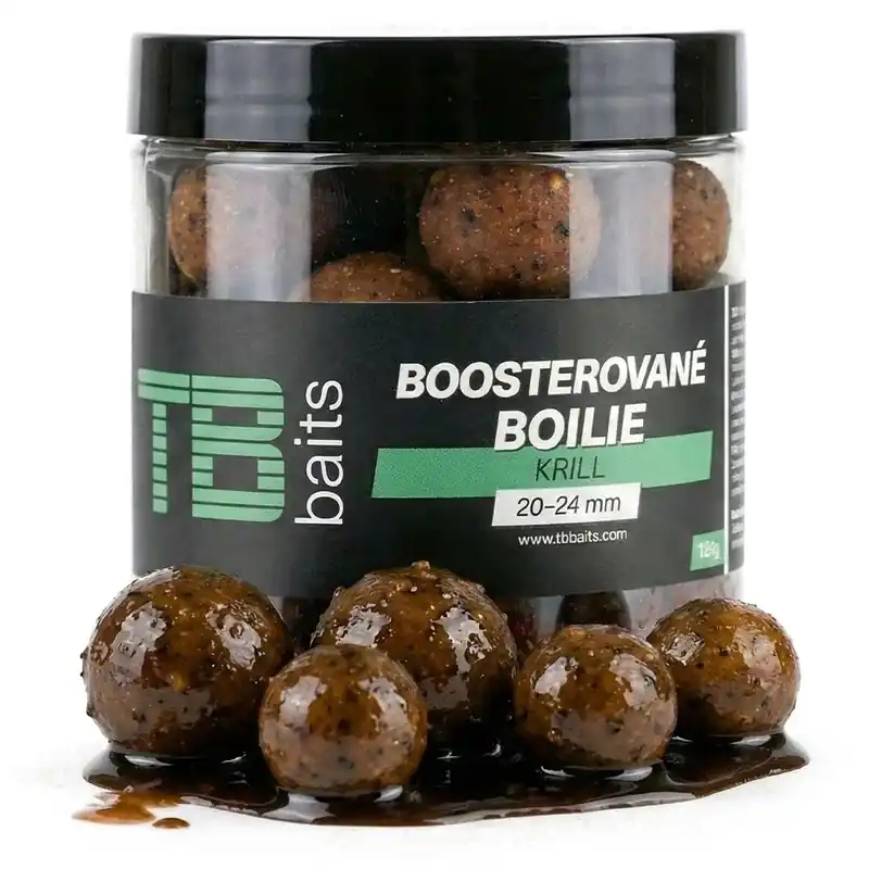 TB Baits Boosterované Boilie Krill 120g 20-24 mm Speciální Cena