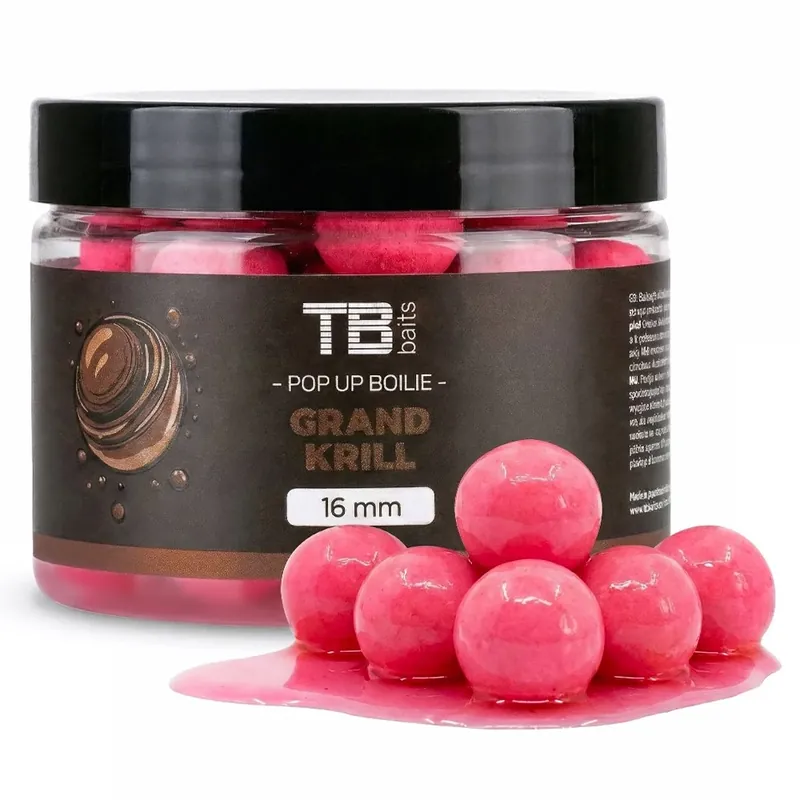 TB Baits Plovoucí Boilie Pop-Up Grand Krill + NHDC 50 g Sleva