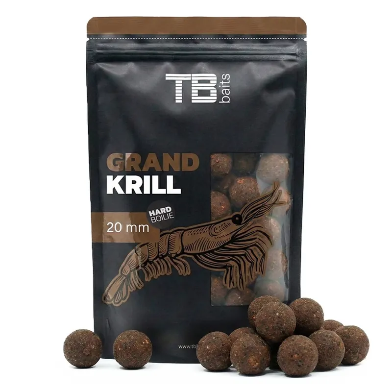 Přímo Od Výrobce TB Baits Hard Boilie Grand Krill