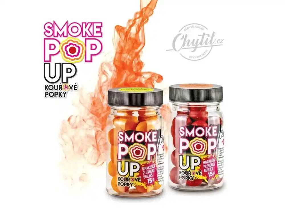 Akce Chytil SMOKE POP-UP - plovoucí kouřové boilies 15 mm 35 g