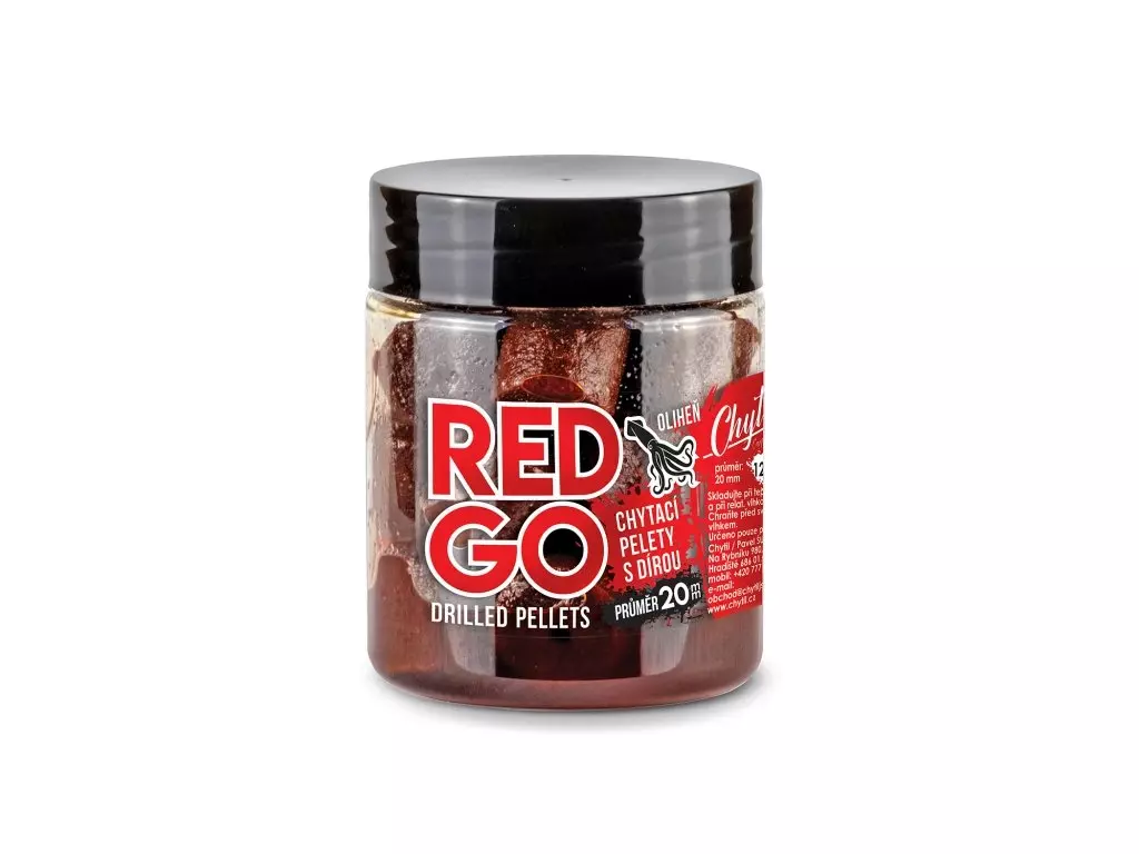 Chytil RED GO Pelety v dipu 120g Cenová Bomba