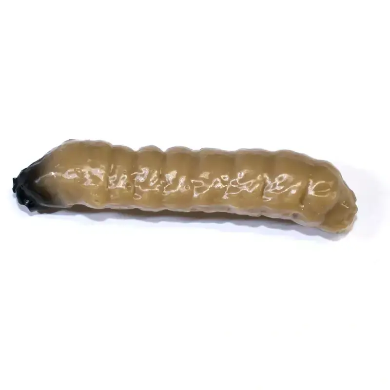 Revol Baits nástraha Caddis Larva 40mm příchuť sýr-česnek, barva tmavě béžová 10ks Vrácení Zdarma