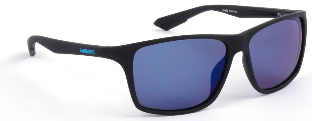 Shimano Polarizační Brýle Eyewear Technium Matte Black & Blue Mirror Akční Nabídka