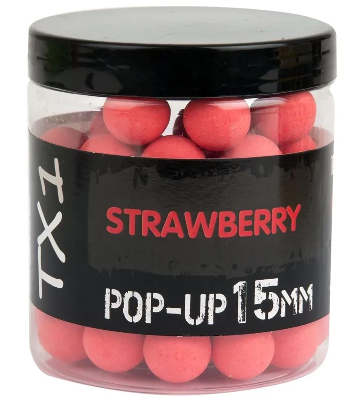 Shimano Plovoucí Boilie TX1 Pop-Up 80g Strawberry 15mm Must-Have