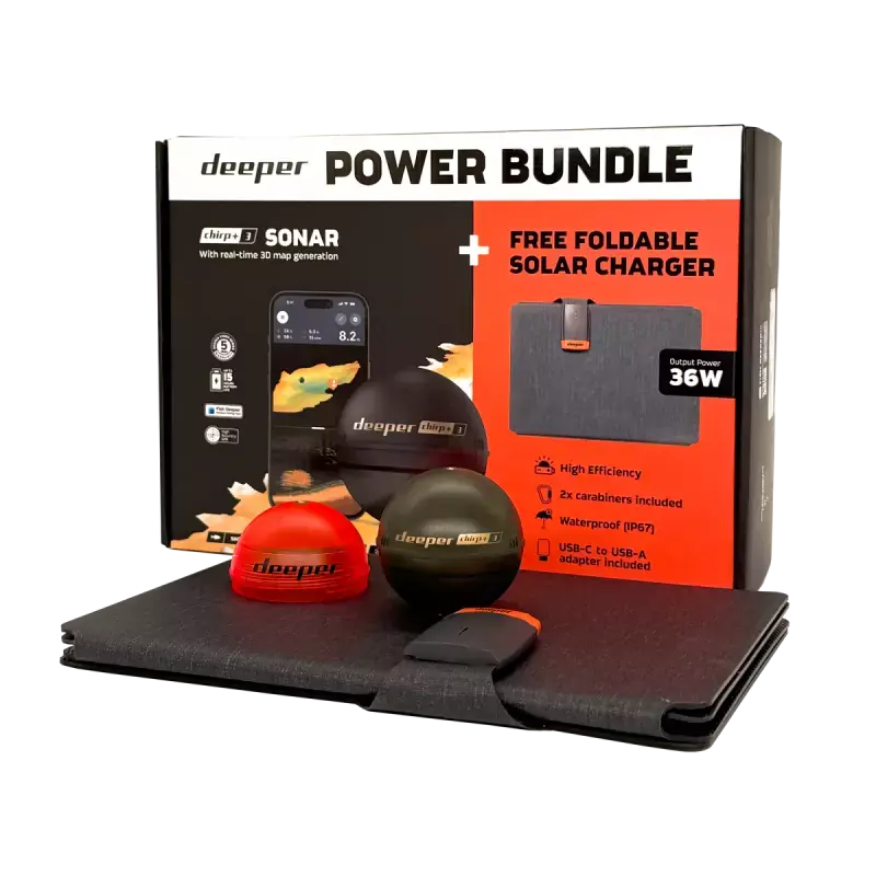 Vrácení Zdarma DEEPER Chirp+ 3 Power Bundle