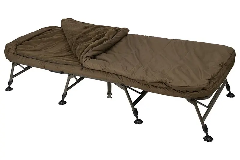 Fox Lehátko Se Spacákem Flatliner X MF8 All Season System Sezónní Sleva