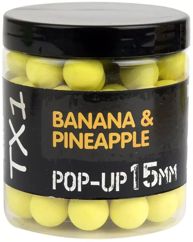Shimano Plovoucí Boilie TX1 Pop-Up 80g Banana & Pineapple 15mm Ověřený