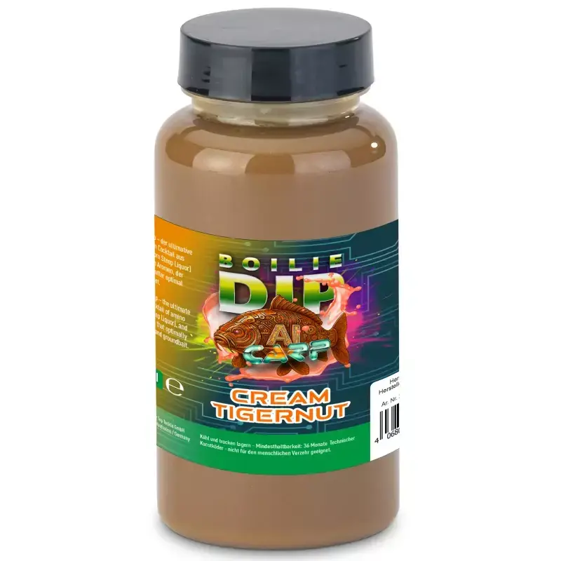 Omezená Nabídka SAENGER Anaconda boilie dip AI Carp 100ml Cream Tigernut