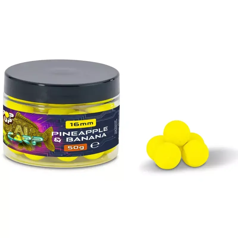 Nízká Cena SAENGER Anaconda pop up AI Carp 50g 16mm Pineapple & Banana