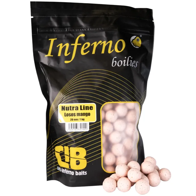 Vrácení Zdarma Carp Inferno Boilies Nutra Line - Losos/Mango