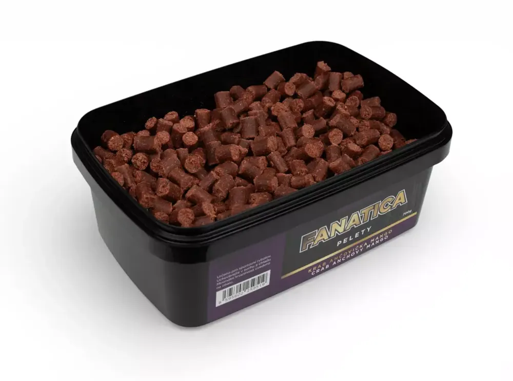 Koupit Online MIKBAITS Fanatica pelety 700g - Krab Ančovička Mango 6mm