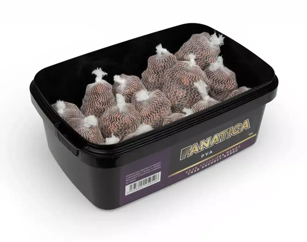 MIKBAITS Fanatica PVA Bomb 15ks - Krab Ančovička Mango Akční Cena
