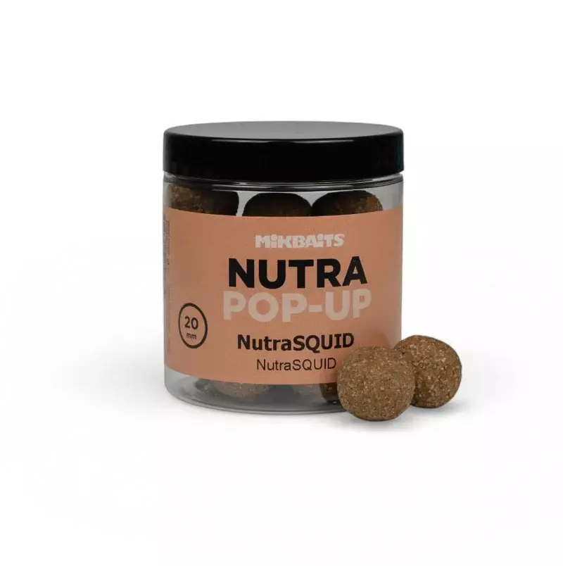 Poslední Šance MIKBAITS NUTRA pop-up 250ml - NutraSQUID 20mm