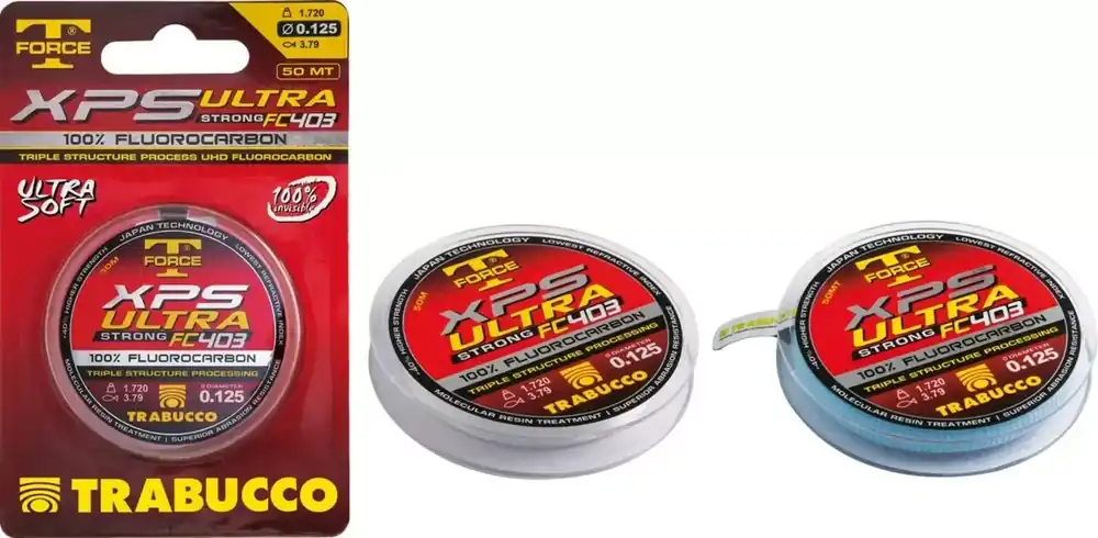 Nejlepší Volba Trabucco vlasec T-Force XPS Ultra Strong FC403 50m VÝPRODEJ
