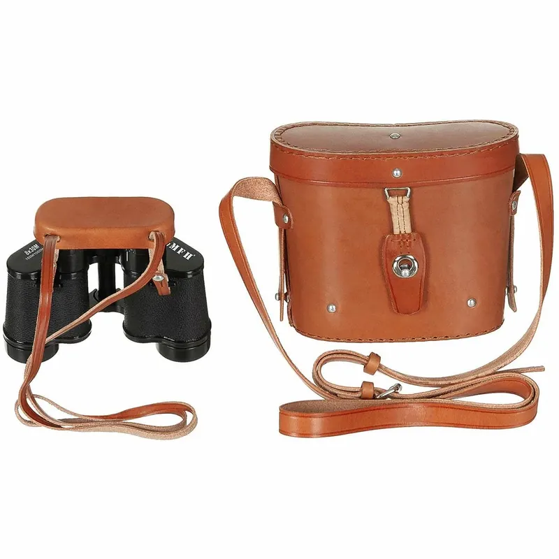 Přímo Od Výrobce MFH Dalekohled 8x30 RETRO s koženým pouzdrem
