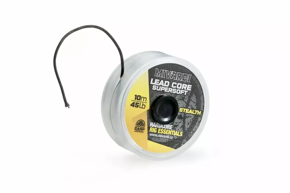MIVARDI Šňůrka Lead core SuperSoft - Stealth 10m/45lb VÝPRODEJ Výhodná Nabídka
