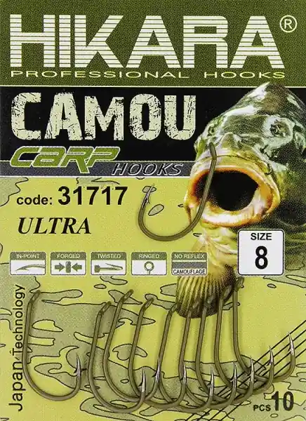 TRAPER Háčky HIKARA CAMOU ULTRA Super Cena