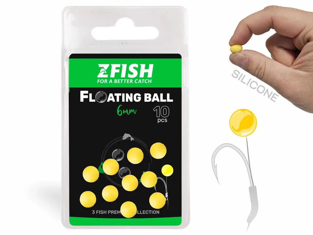 ZFISH Plovoucí silikonová kulička Originální