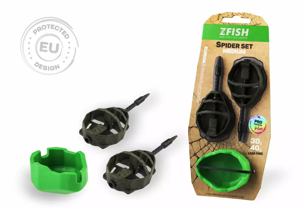 ZFISH Sada Method Feeder Spider Medium Set 30,40g + Formička Must-Have