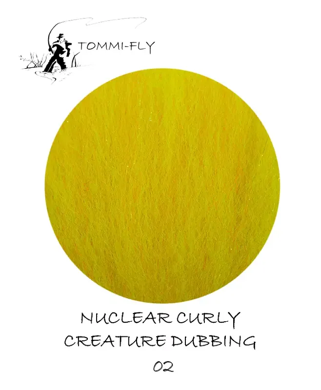 Kup Teď Nuclear Curly Creature dubbing - Fluo Yellow