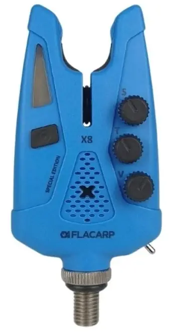 Nejlepší Volba Hlásiče FLACARP - Hlásič X8 s RGB diodou a vysílačem signálu MODRÝ