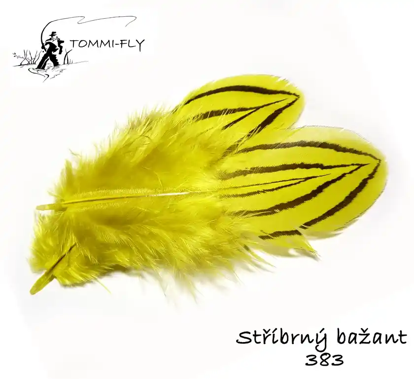 Akce Tommi Fly PEŘÍ STŘÍBRNÉHO BAŽANTA - žluté