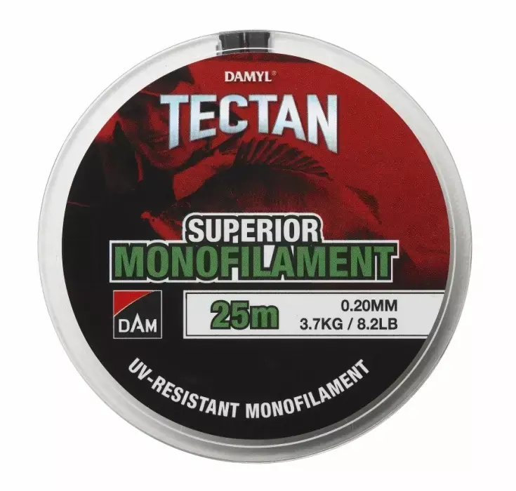 Dokud Zásoby Vydrží DAM Vlasec Damyl Tectan Superior Monofilament 25m 0,08mm 0,6kg VÝPRODEJ