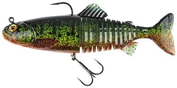 Nová Kolekce Fox Rage Gumová Nástraha Replicant Jointed UV Pike AKCE