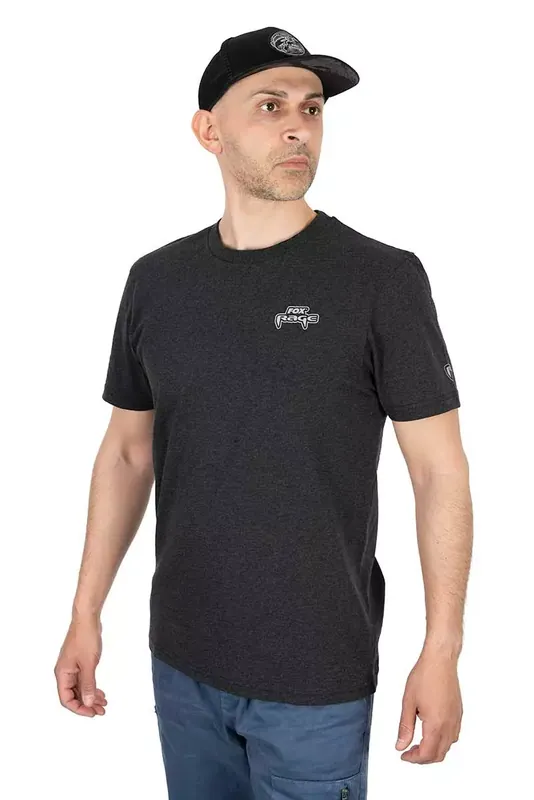Fox Rage Tričko Voyager Tee DarK Grey VÝPRODEJ Akční Cena
