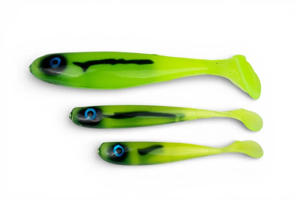 Ihned K Objednání YACCUZA HAND MADE nástrahy - KILLER AIRBRUSH Neon Ghost 10cm 8g 3ks