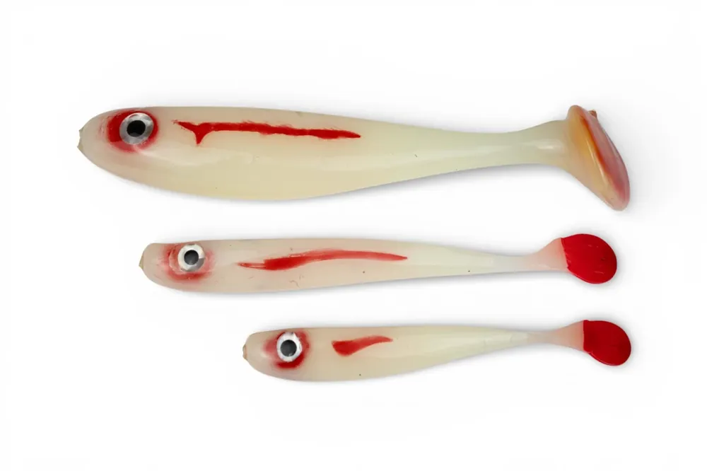 YACCUZA HAND MADE nástrahy - KILLER AIRBRUSH White Ghost 10cm 8g 3ks Cenová Bomba
