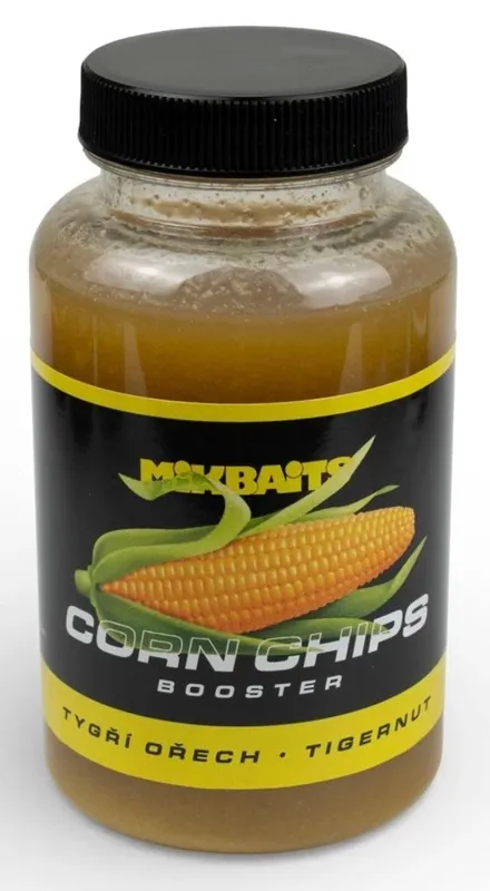 MIKBAITS Corn Chips booster 250ml - Tygří ořech Koupit Online