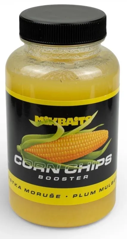 MIKBAITS Corn Chips booster 250ml - Švestka Moruše Nejlepší Volba