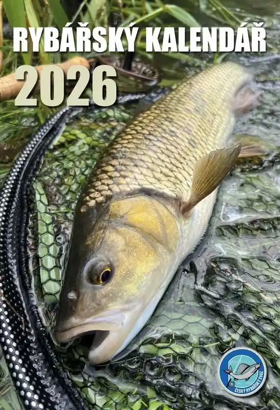Nástěnný rybářský kalendář na rok 2026 Víkendová Akce