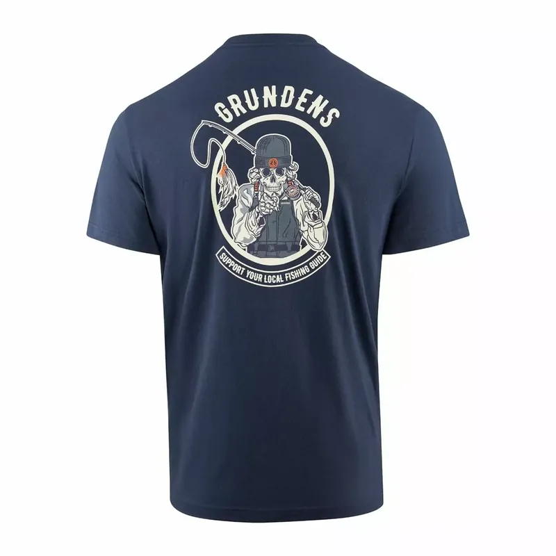 Grundéns Regnkläder AB Support Guides SS T-Shirt Dark Navy L Výprodej