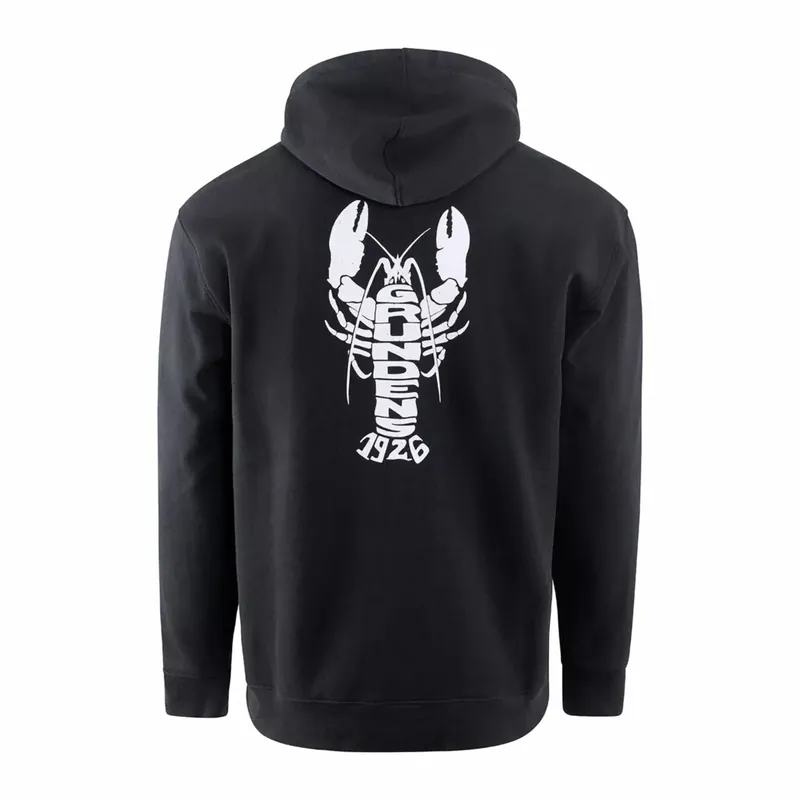 Eat Your Words DWR HD Hoodie Black Lobster Graphic M Omezená Nabídka