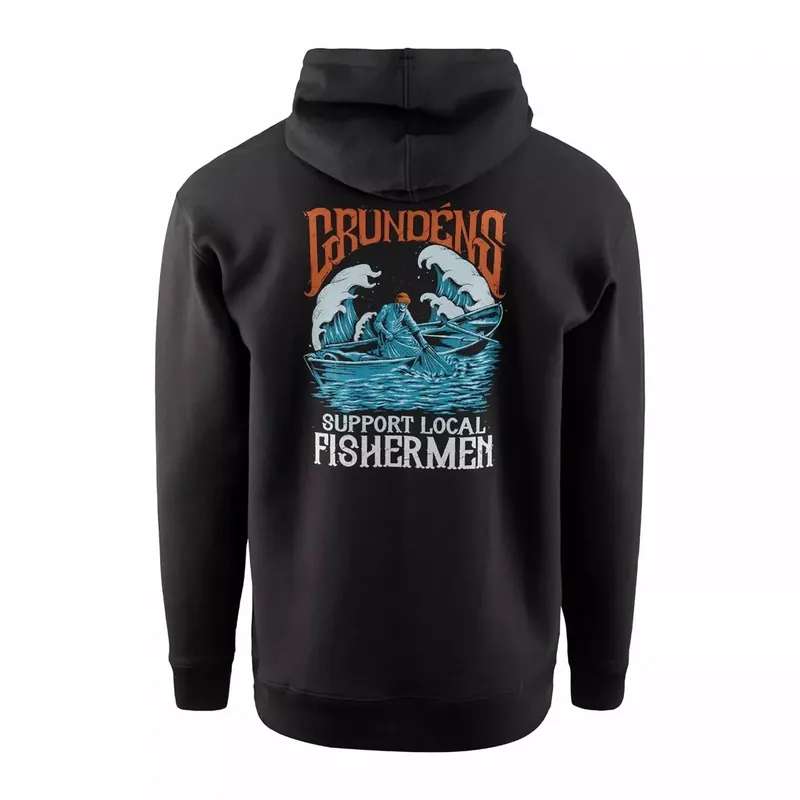 Tovární Cena Displacement DWR Hoodie SL Fisherman Black M