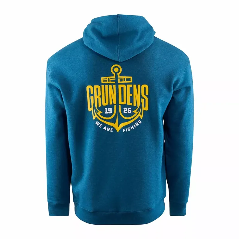 Nová Kolekce Displacement DWR Hoodie Anchor Navy Heather 3XL