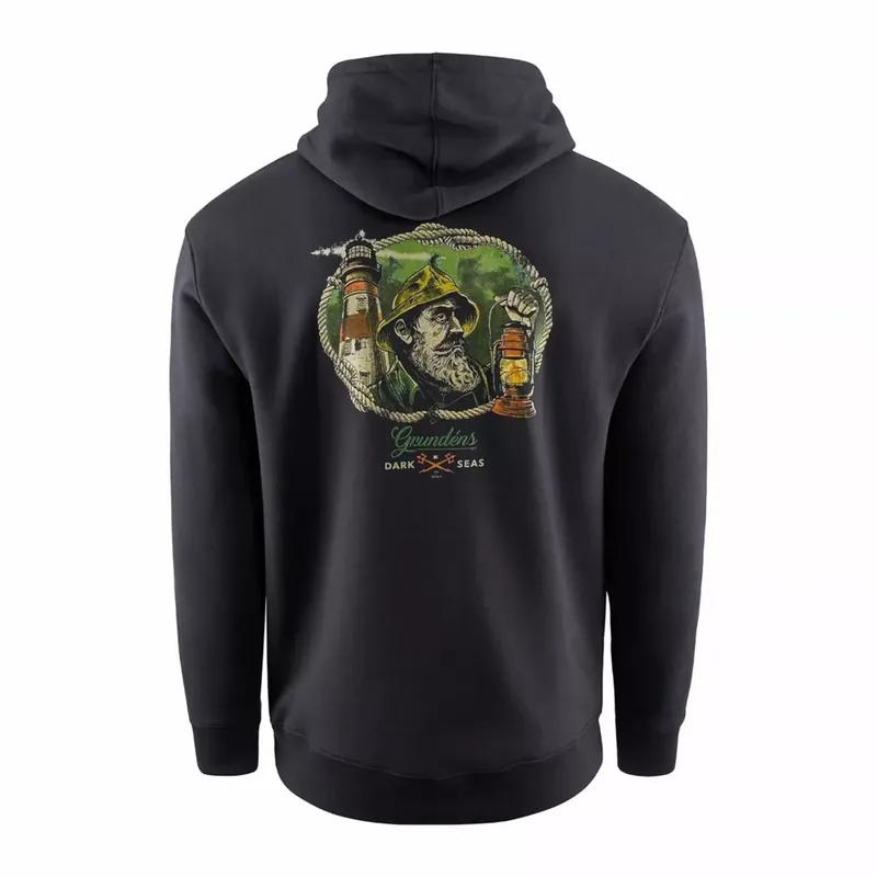 Nejlepší Cena Dark Seas X Grundens Watchman Hoodie Black XXL
