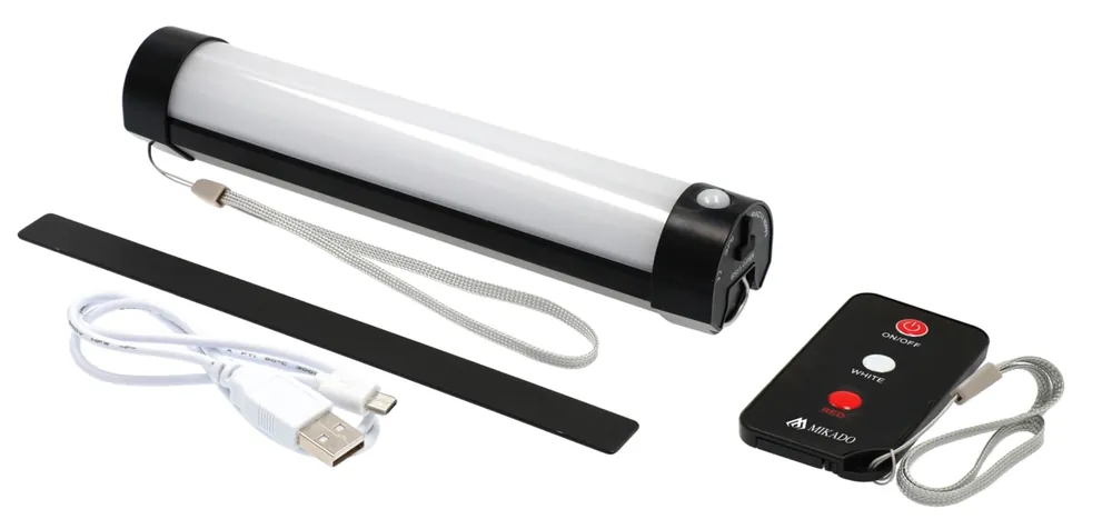 Mikado LAMPA - IR BIVVY LIGHT - S DÁLKOVÝM OVLÁDÁNÍM A USB AKCE Novinka