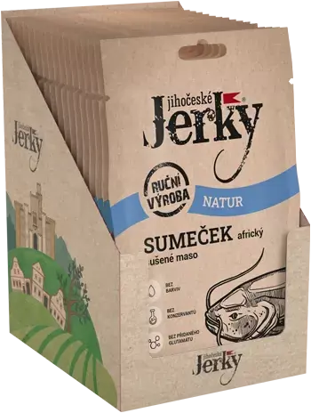 Jihočeské Jerky Sumeček africký natur 20x 15g Sleva