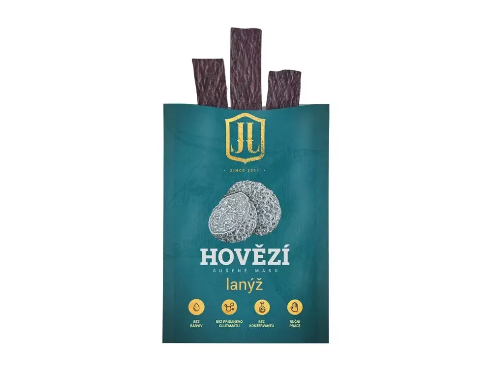 Jihočeské Jerky Hovězí lanýž 20g Přímo Od Výrobce