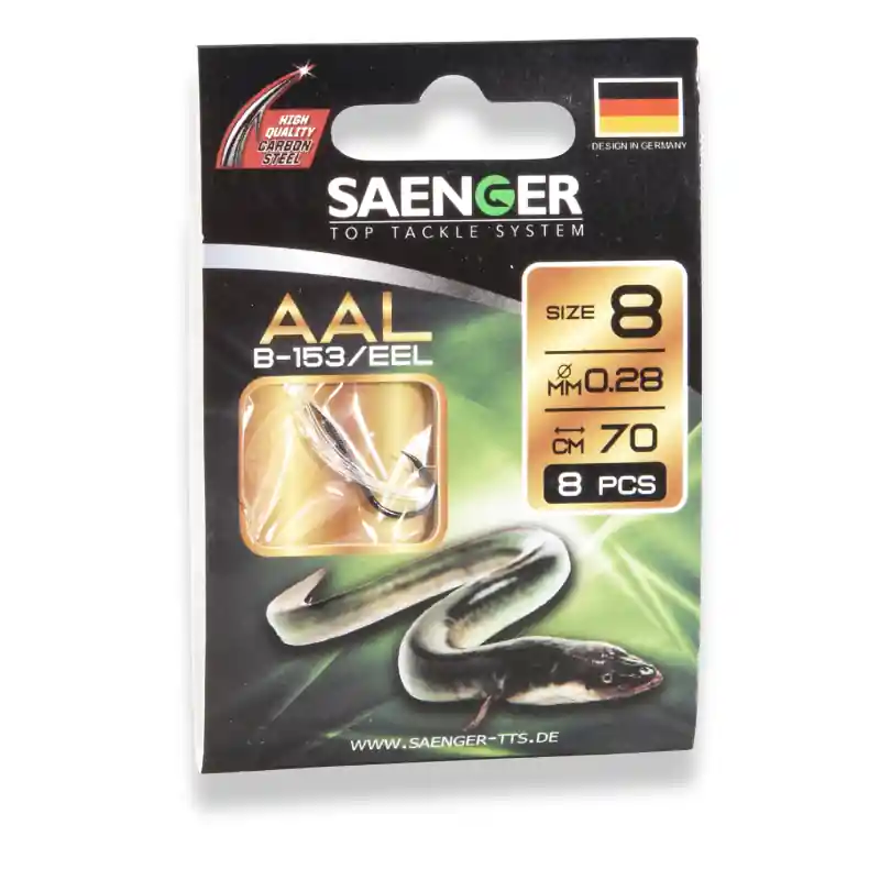Saenger Návazec na úhoře Aal vel. 1, 8 ks/bal Značkový